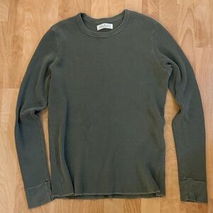imogene + willie long sleeve thermal crew